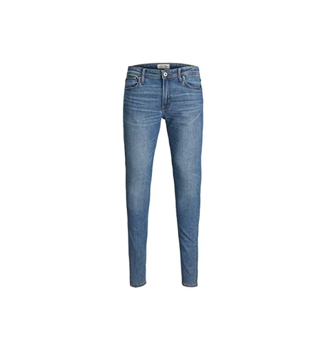 Fashion Jack & Jones Jjitom Jjoriginal Am 815 STS Vaqueros Skinny, Azul