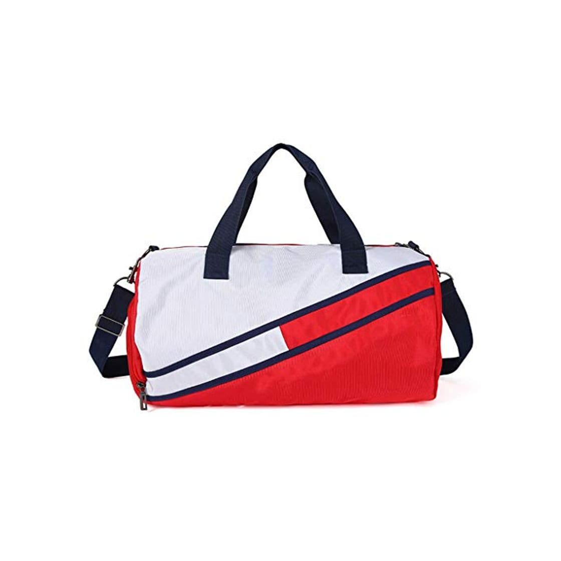 Fashion Bolsa de fitness para hombre Bolsa de viaje de gran capacidad con un hombro del bolso del recorrido del ocio femenino Deportes Bolsa Bolsa aptitud de los hombres húmedos y secos de separación de zapat