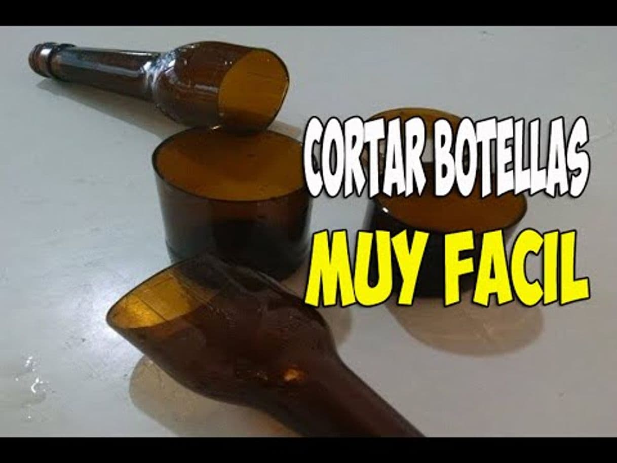 Moda Como cortar botellas de vidrio - Experimentos faciles - YouTube