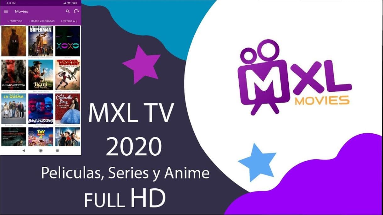 App MXL movies