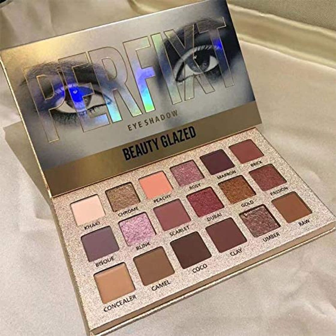 Product 14 Color Beauty Glazed Professional Soft Glam Matte Eyeshadow Glitter Paleta De