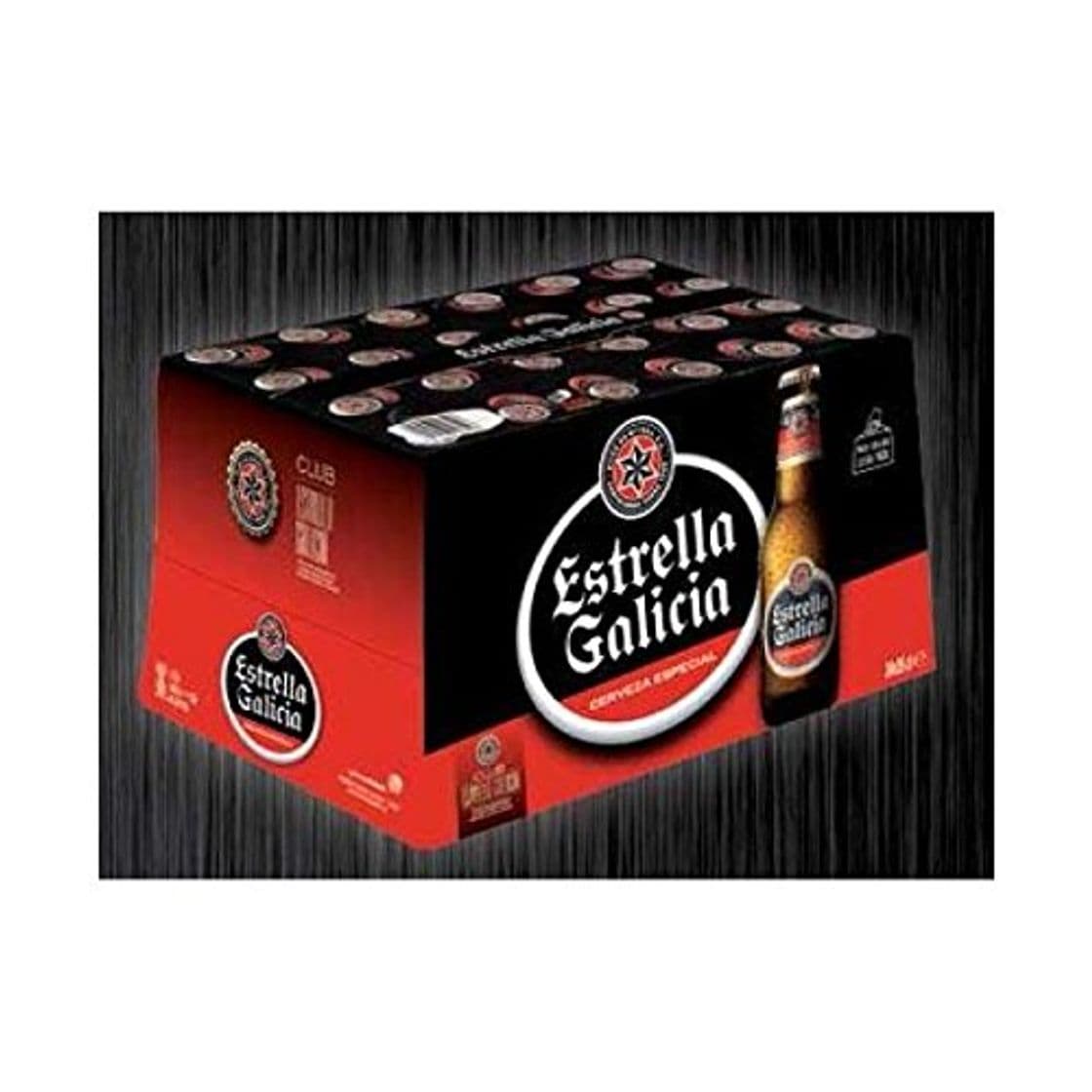 Producto CERVEZA ESTRELLA DE GALICIA ESPECIAL LAGER PACK 24 BOTELLAS 25CL