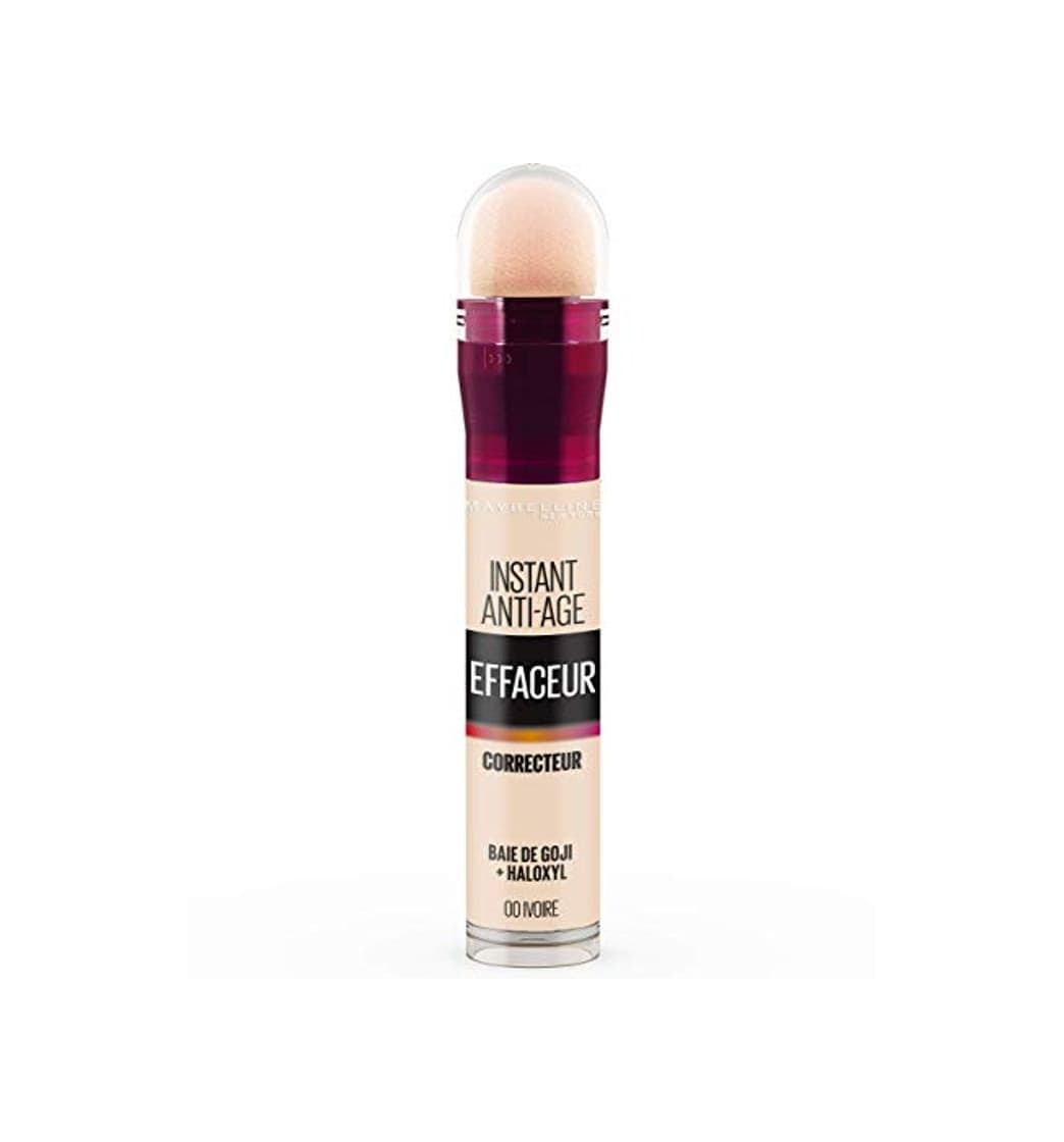 Belleza Maybelline New York Instant Anti-Age borrador para ojos N ° 00 marfil