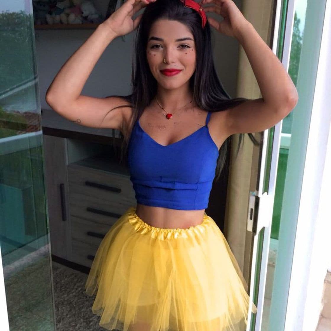 Fashion Fantasia de branca de neve🍎