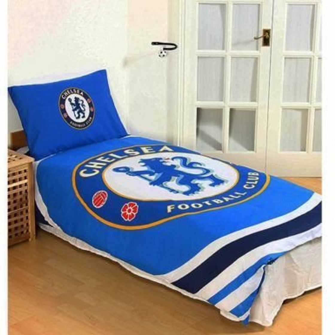 Producto Chelsea F.C. – Juego de funda de edredón con funda de almohada