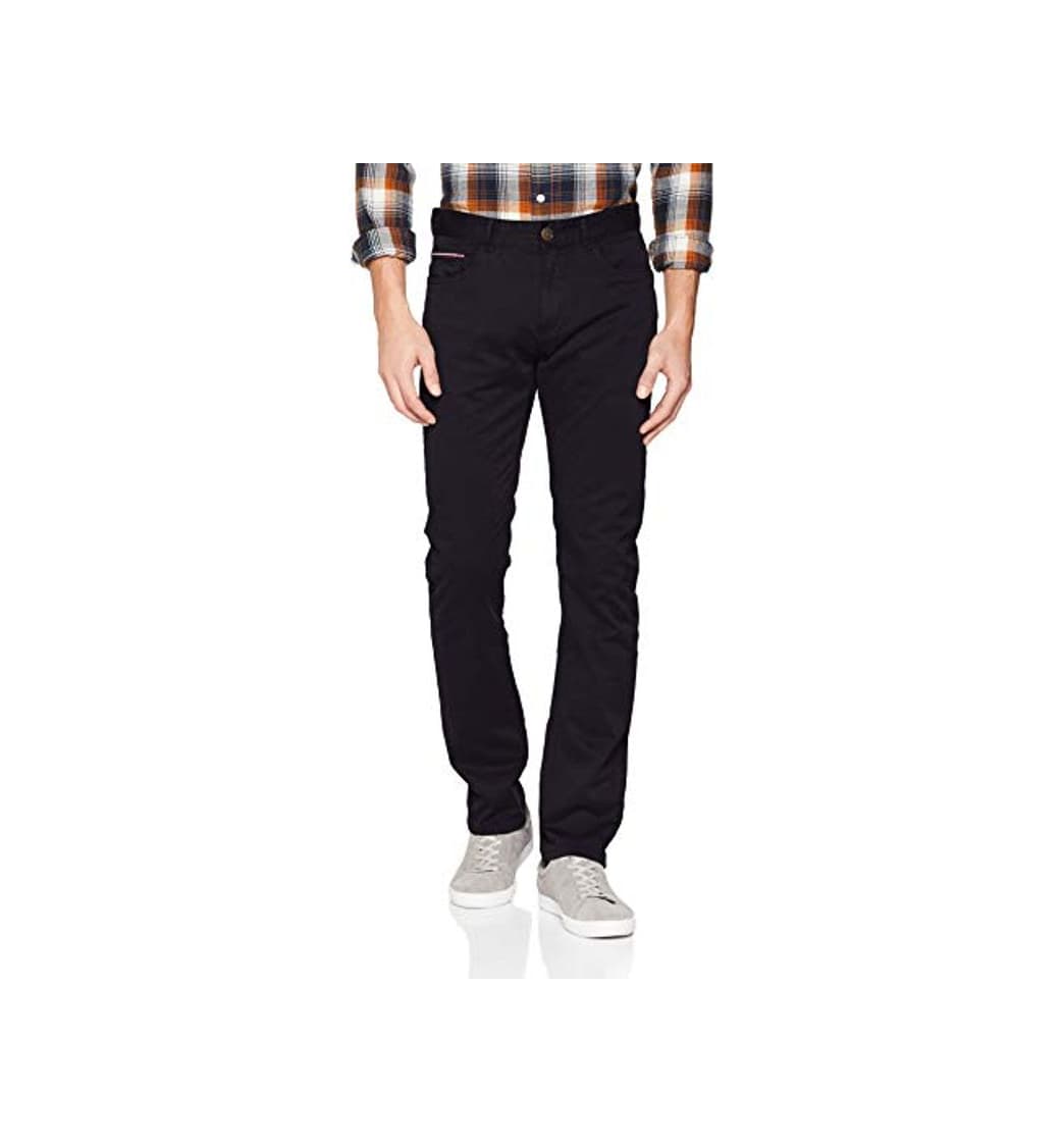 Producto Tommy Hilfiger Hombre STRAIGHT DENTON 5PKT GMD FLEX Pantalones, Negro