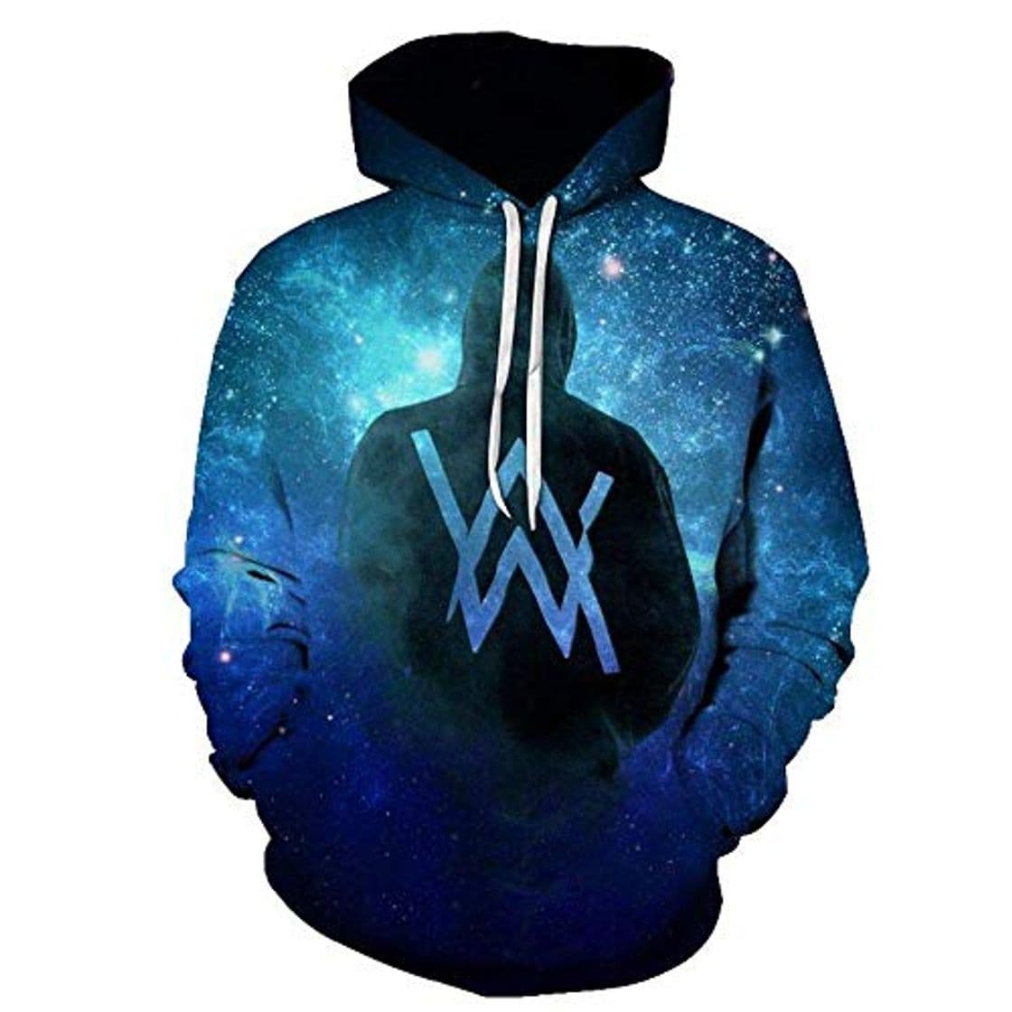 Product Sudadera con Capucha para Hombres Y Mujeres Electro-Singer para Alan Walker 3D