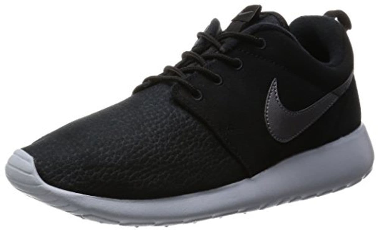 Fashion Nike Roshe One Suede, Calzado Deportivo para Hombre, Negro/Gris