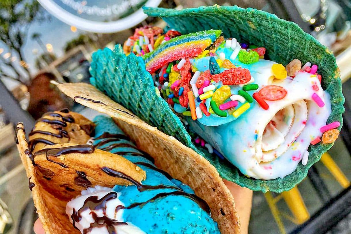 Moda Ice cream taco 