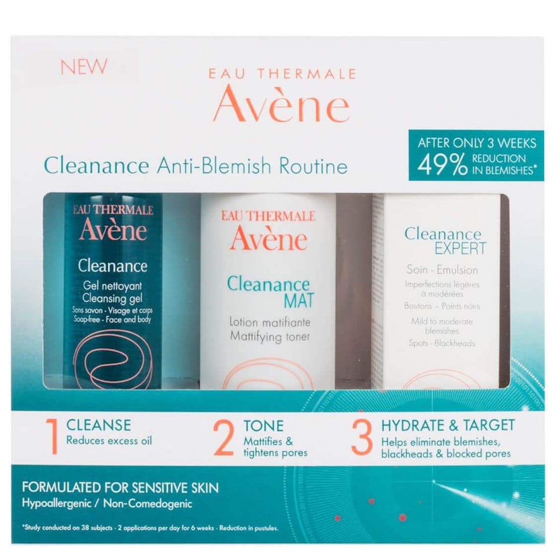 Fashion Avene Cleanance Anti Blemish Kit 