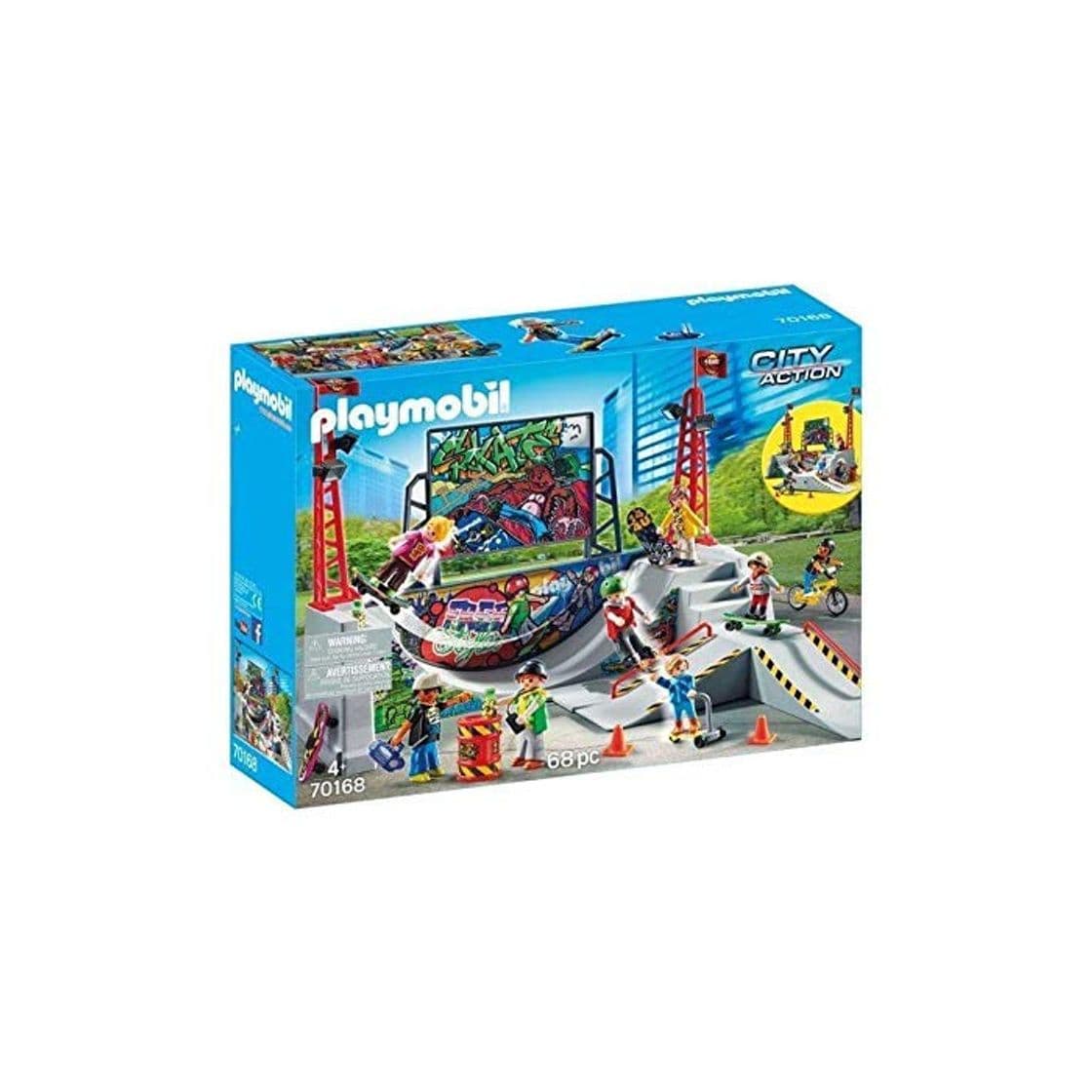 Producto Playmobil Pista de Skate 70168