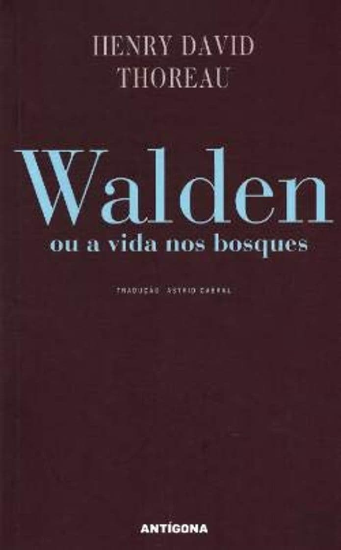 Book Walden ou a Vida nos Bosques