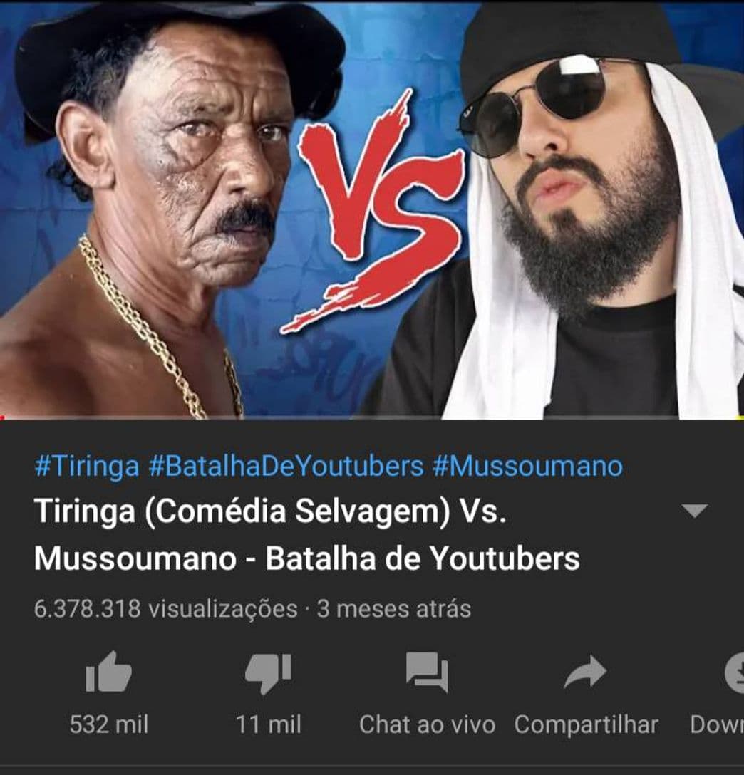 Fashion Tiringa (Comédia Selvagem) Vs. Mussoumano - YouTube