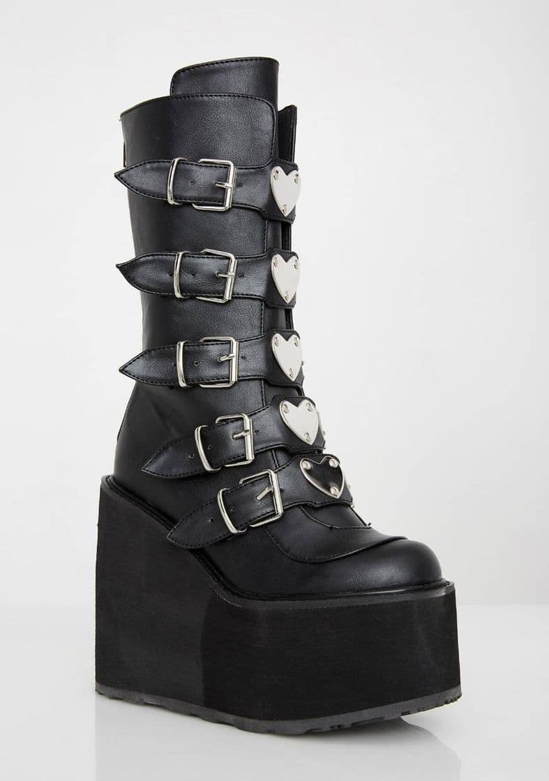 Fashion Demonia Lovesick Trinity Boots | Dolls Kill