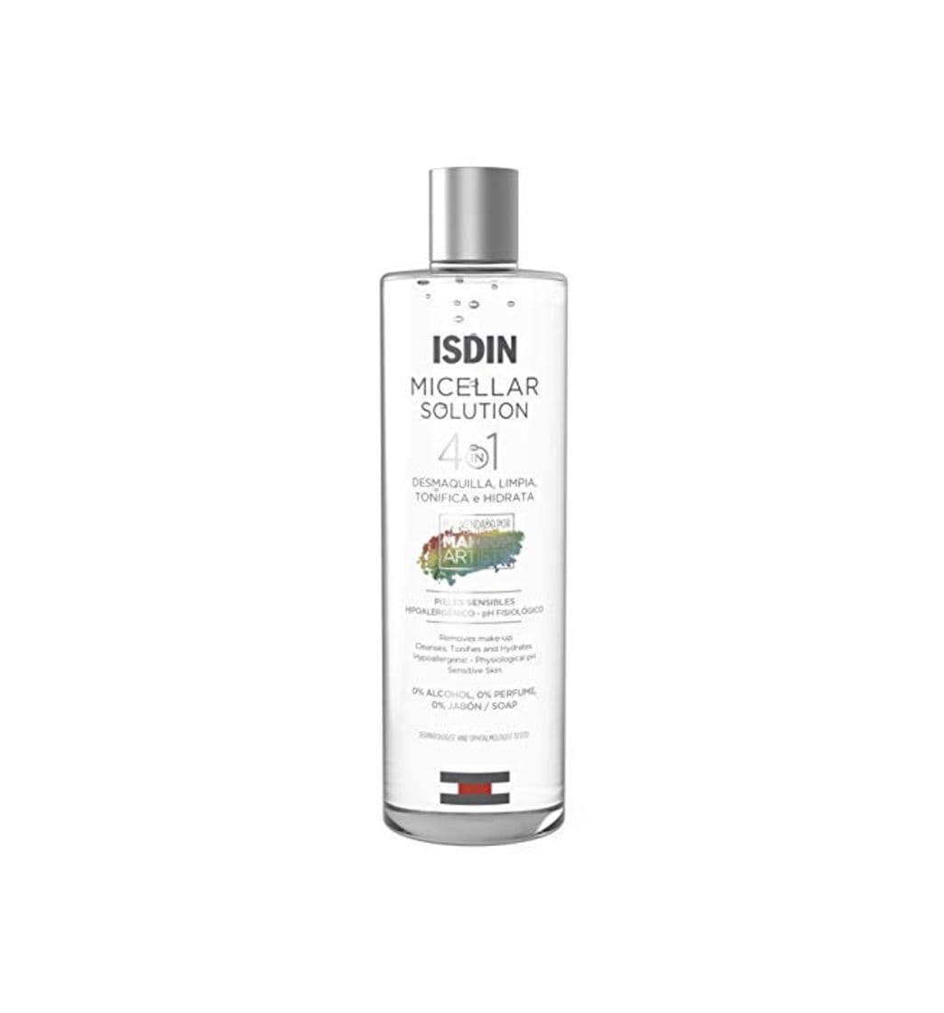 Beauty ISDIN Micellar Solution Agua Micelar Limpieza facial 4 en 1