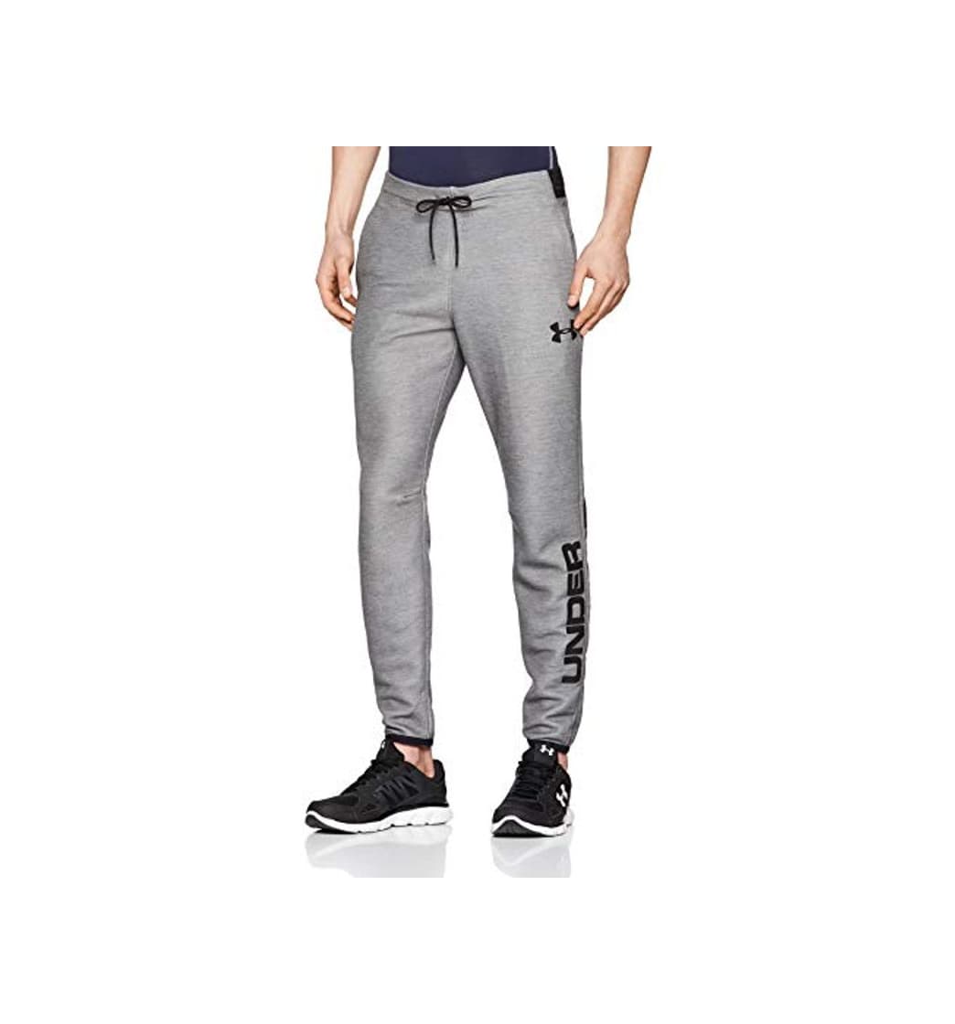 Moda Under Armour Move Graphic Pant Pantalones, Hombre, Gris