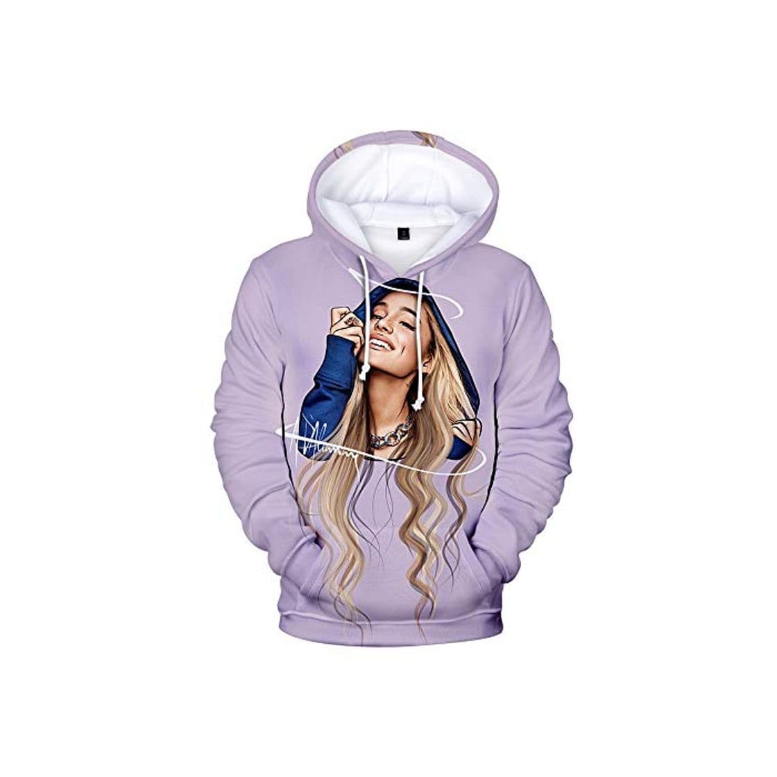 Producto MR.YATCLS Ariana Grande Sudadera con Capucha De Manga Larga con Estampado De