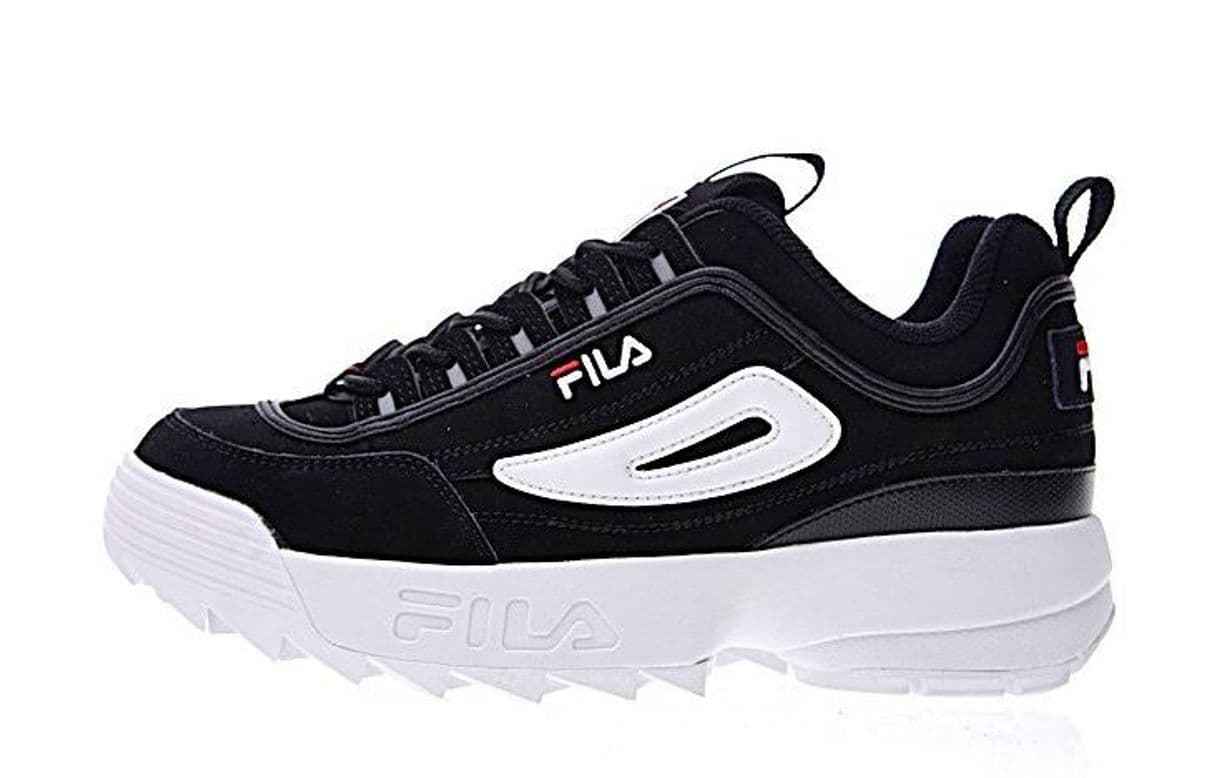 Fashion Fila Disruptor Negras y Blancas