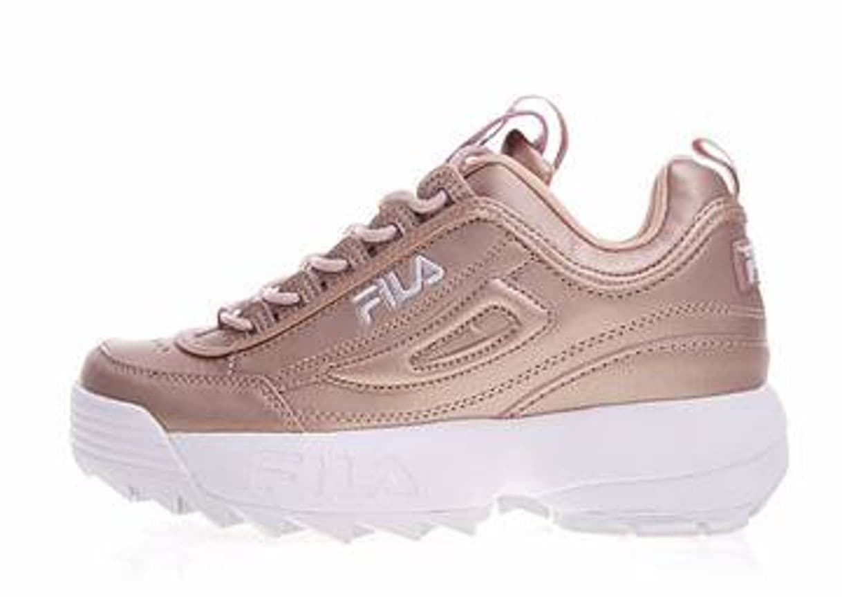 Fashion Fila Disruptor Rosa Dorado