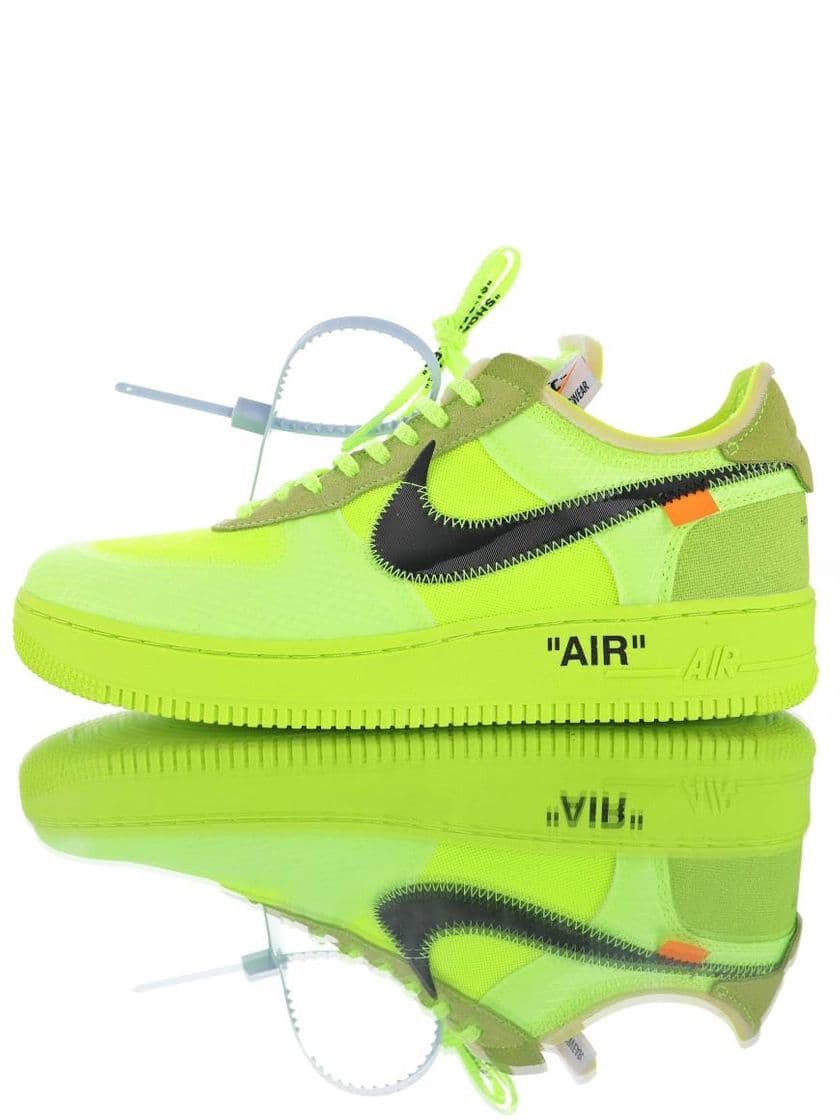 Fashion NIKE AIR FORCE OFF WHITE «VOLT» 2.0