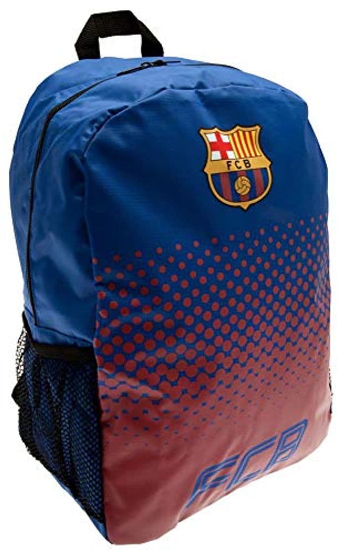 Moda Barcelona FC Football Club Backpack Rucksack Bag Red Blue Fade Design Official