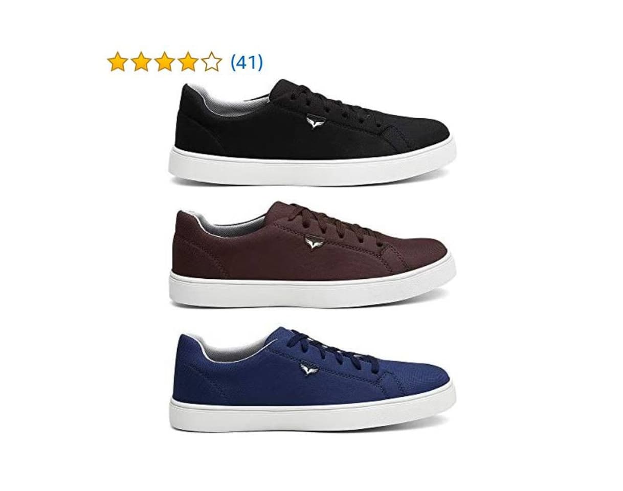 Fashion Kit com 3 Pares de Sapatênis Casual Masculino

