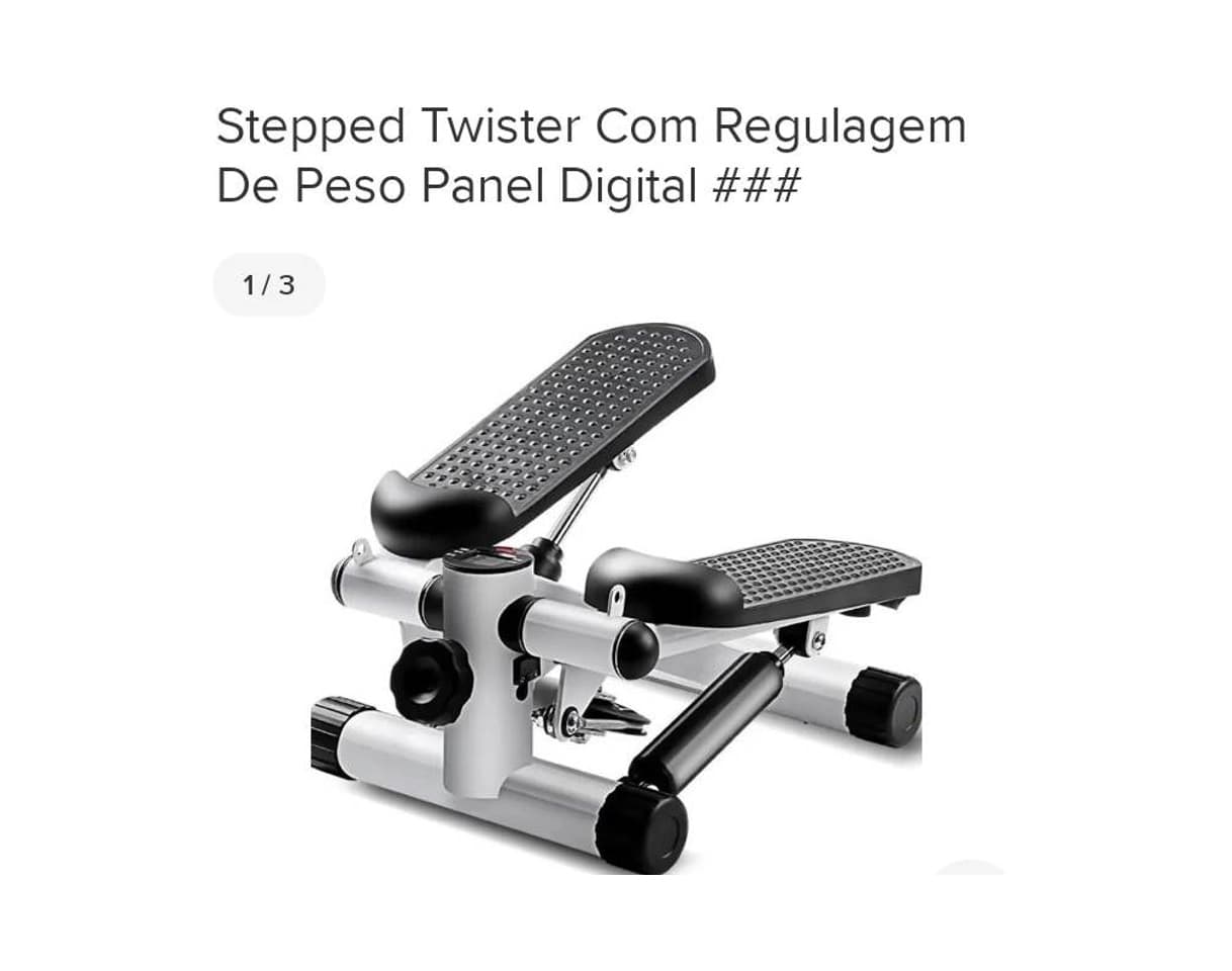 Product Stepped Twister Com Regulagem De Peso Panel Digital ###


