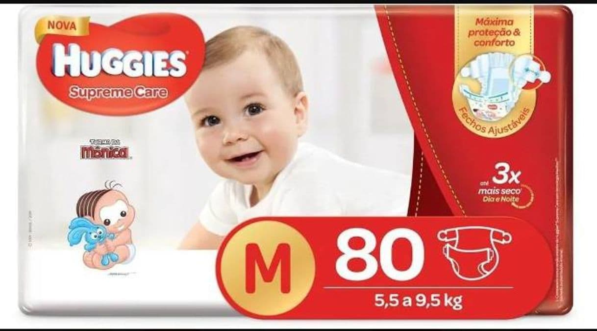 Fashion Fralda Huggies Supreme Care G - 64 Fraldas - Mercado Livre