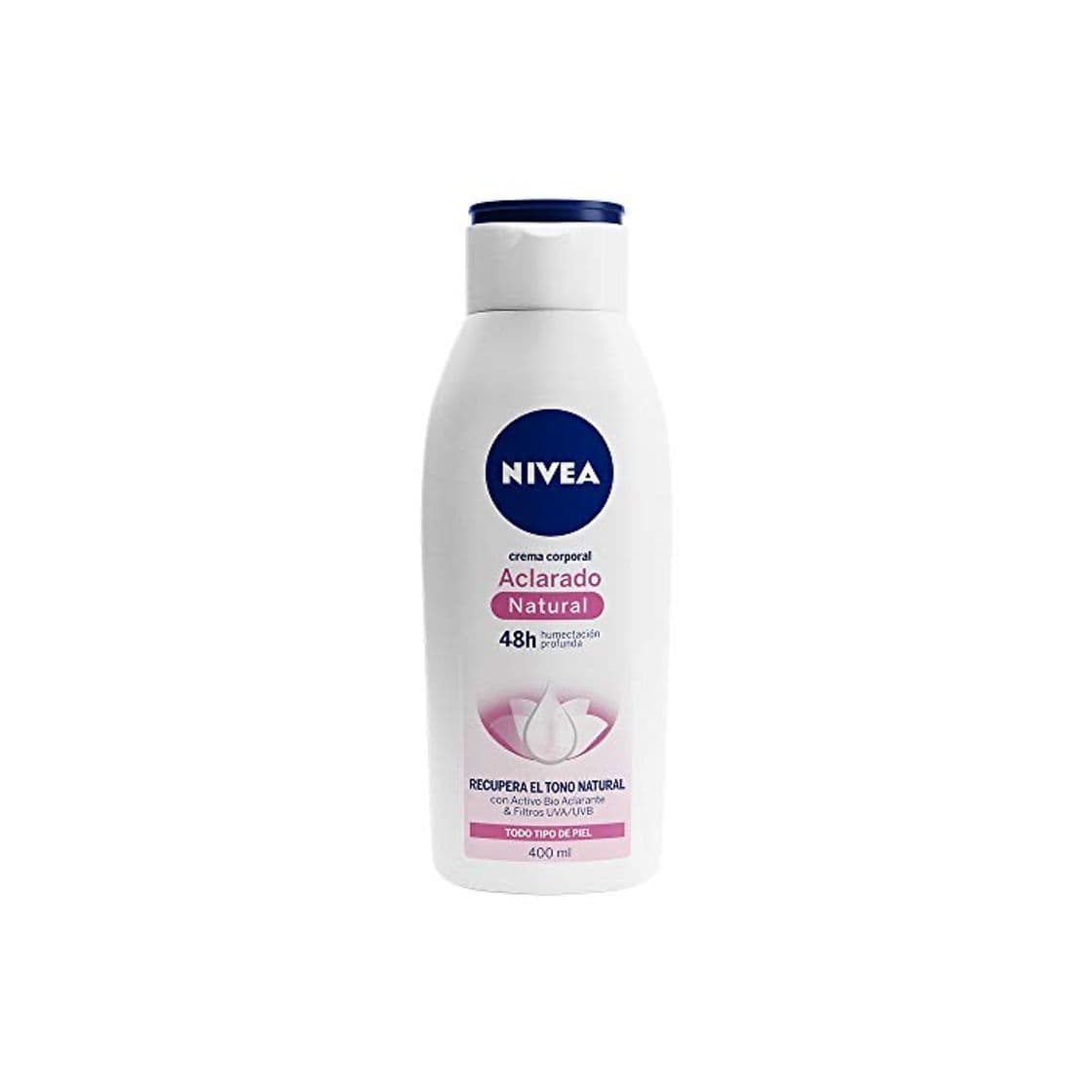 Producto Crema Nivea corporal aclarado filtro UVA