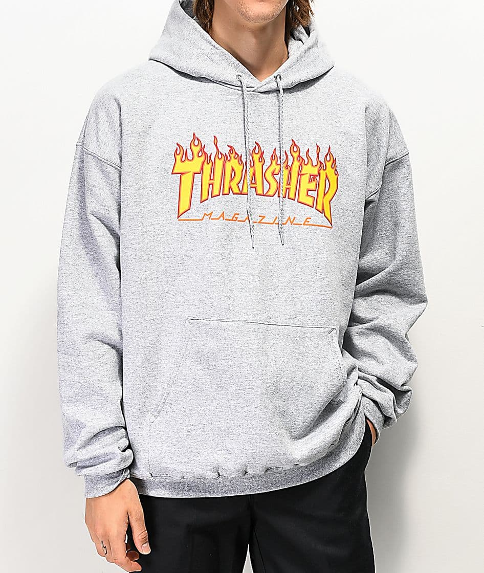 Moda Thrasher Skate Mag Logo Hoodie - Gray – Supa Fresh Store