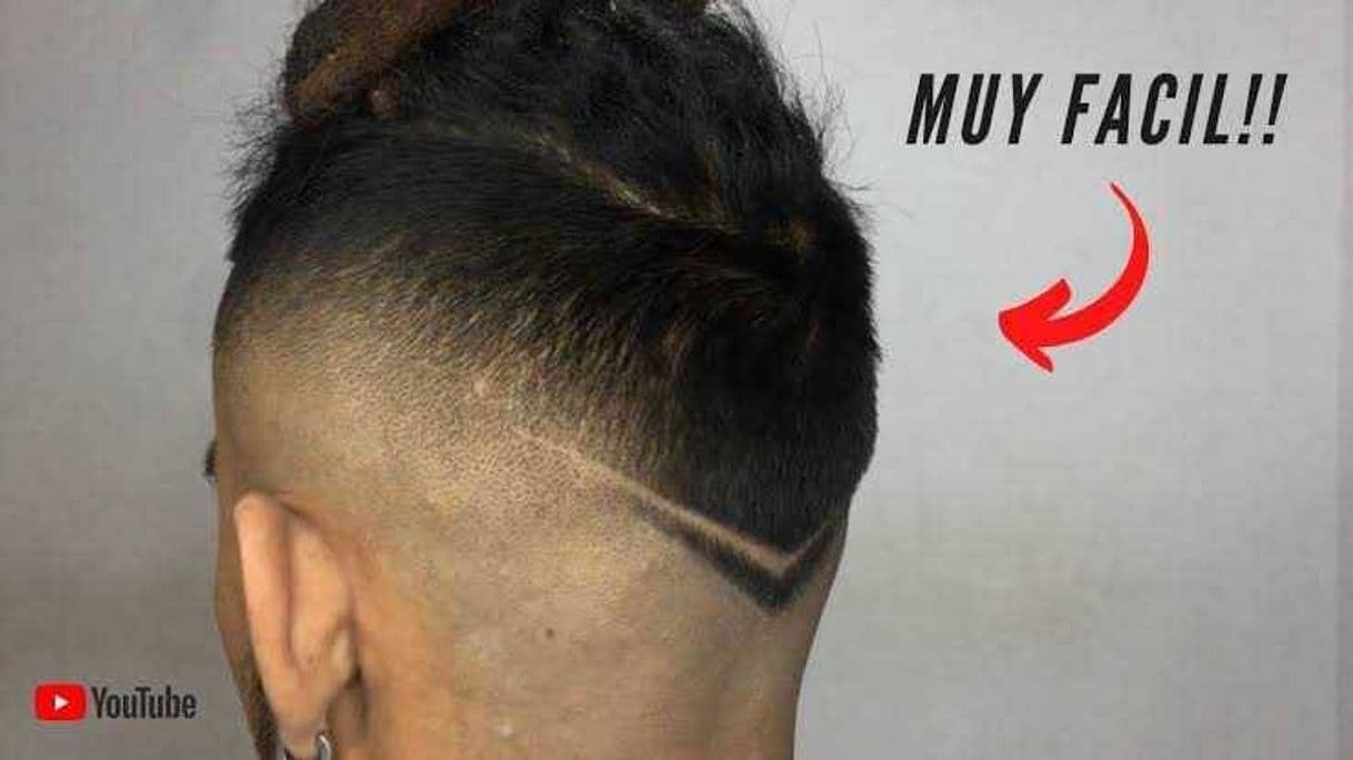 Moda TUTORIAL COMO HACER UN FADE/DEGRADE EN "V" O EN PUNTA