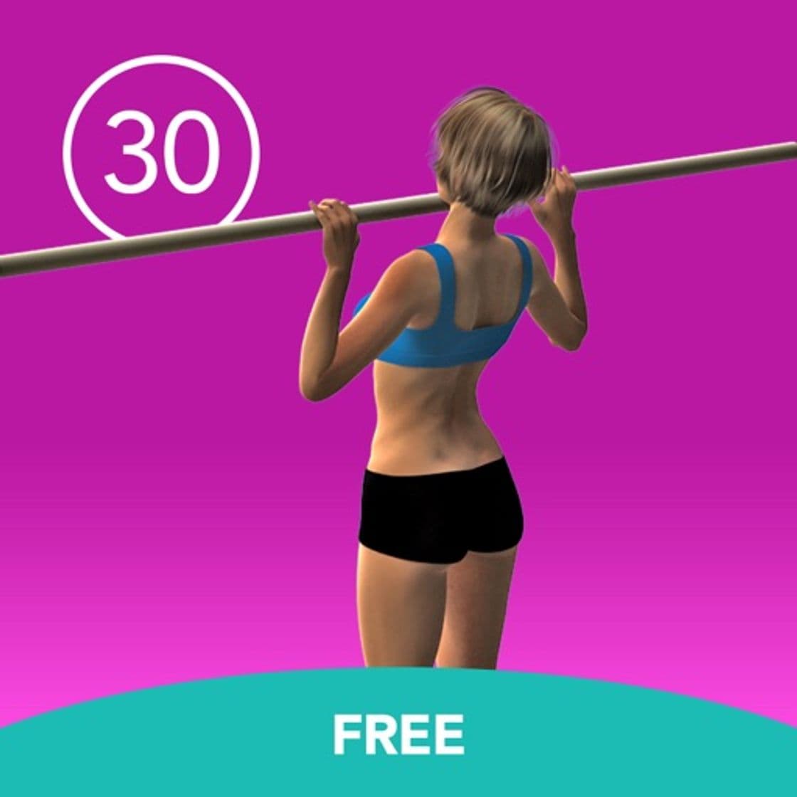 App Women's Pullup 30 Day Challenge FREE