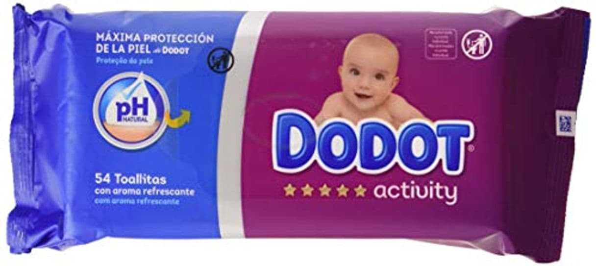 Producto Dodot Activity Toallitas para Bebé 16 Paquetes de 54 Unidades