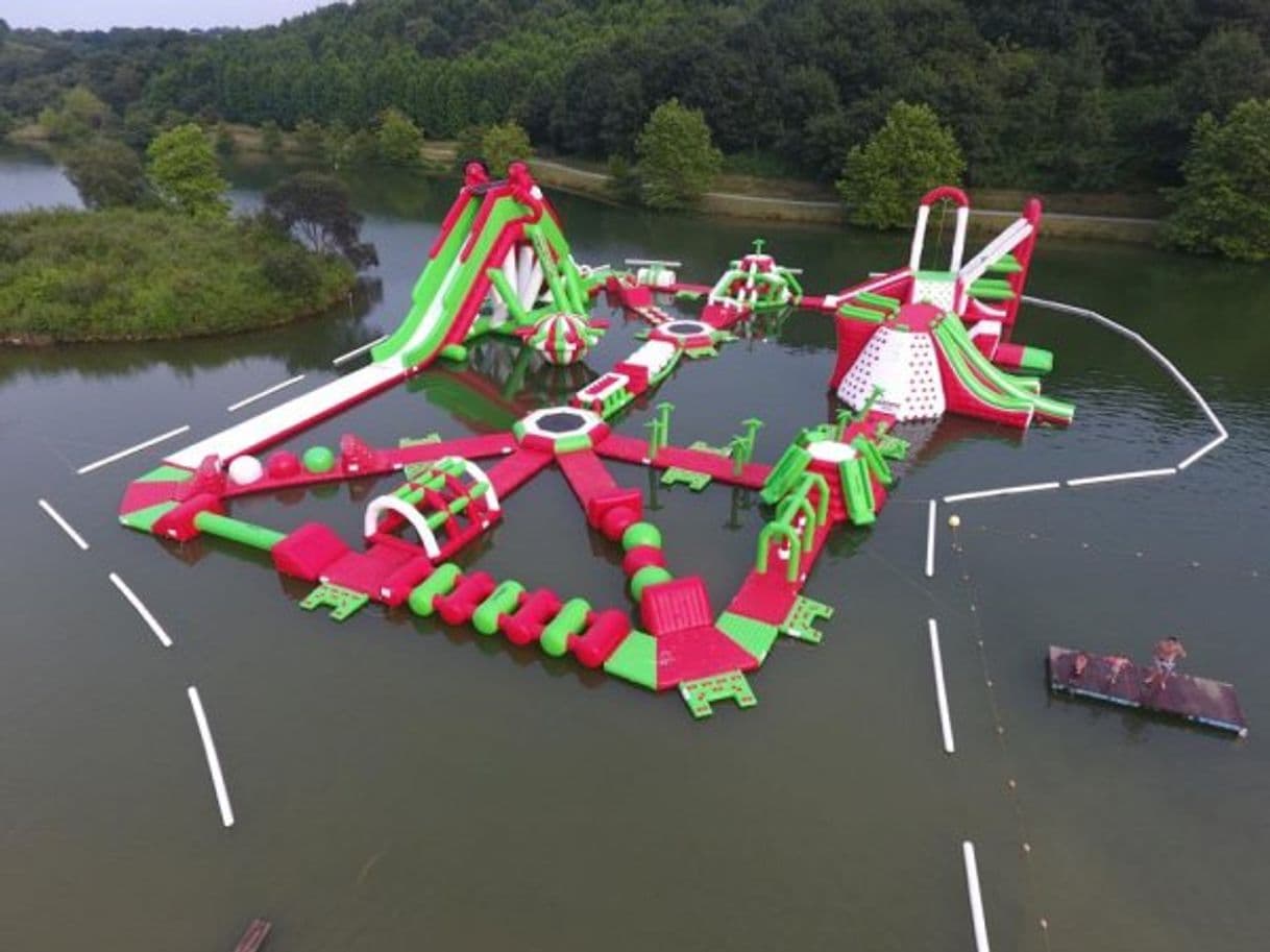 Fashion Aquazone wipeout inflatable water park