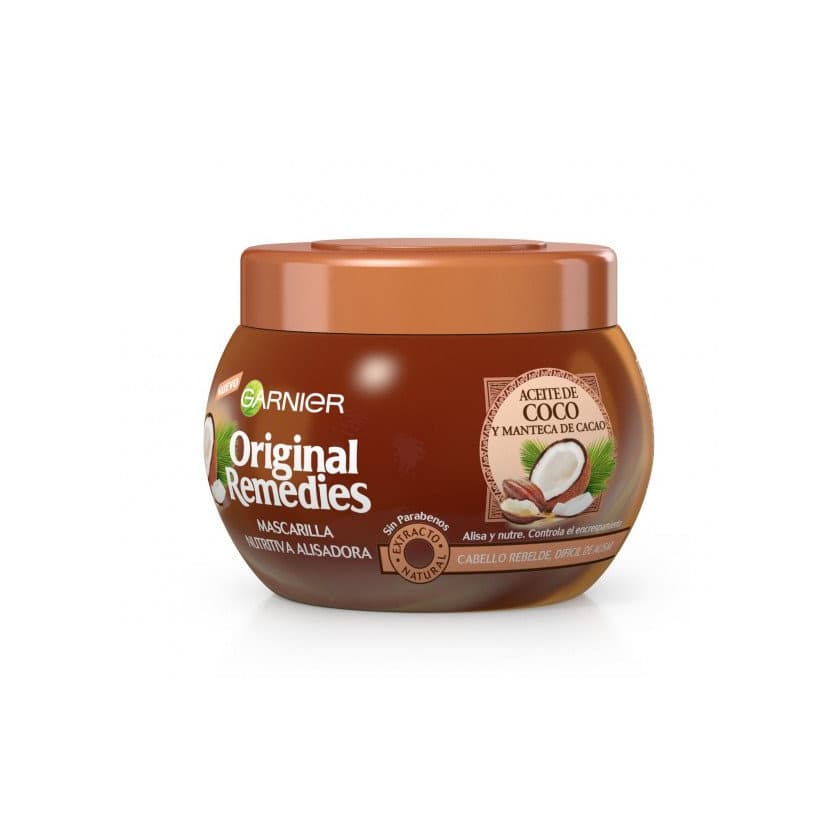 Producto Mascarilla GARNIER de aceite de coco