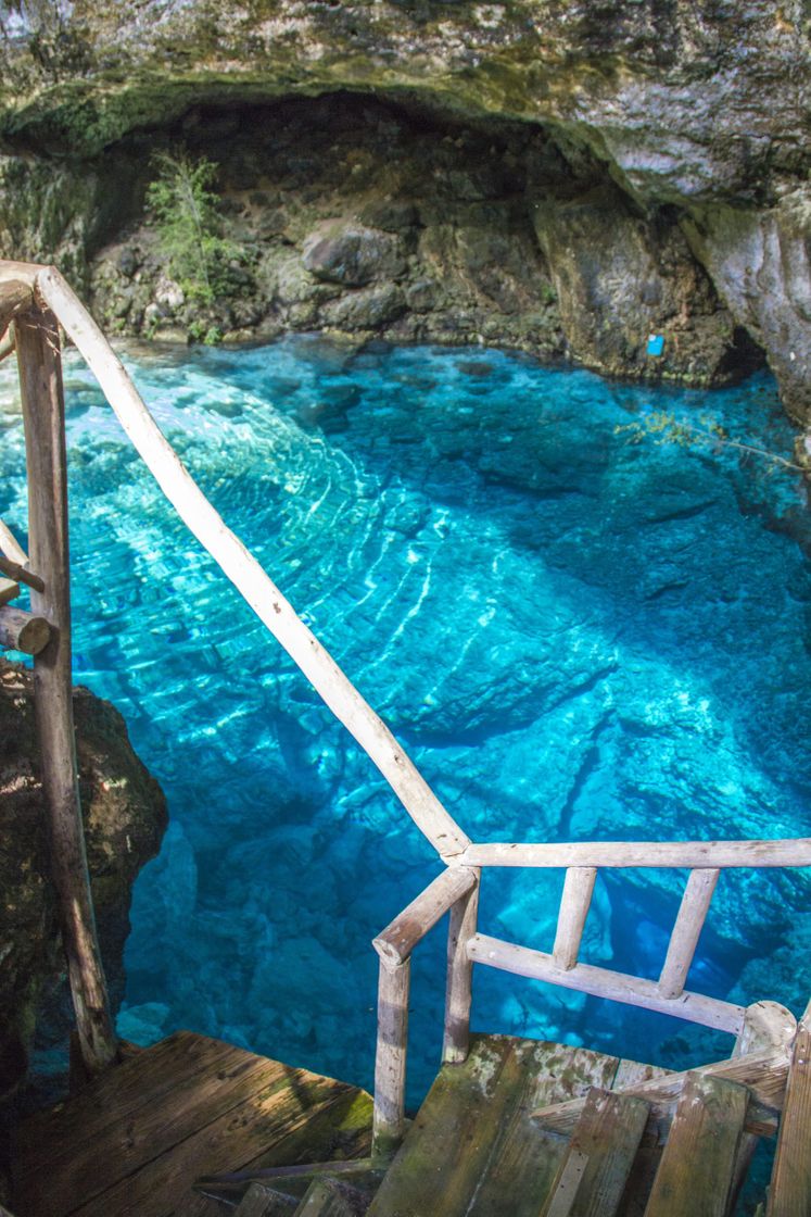 Lugar Hoyo azul