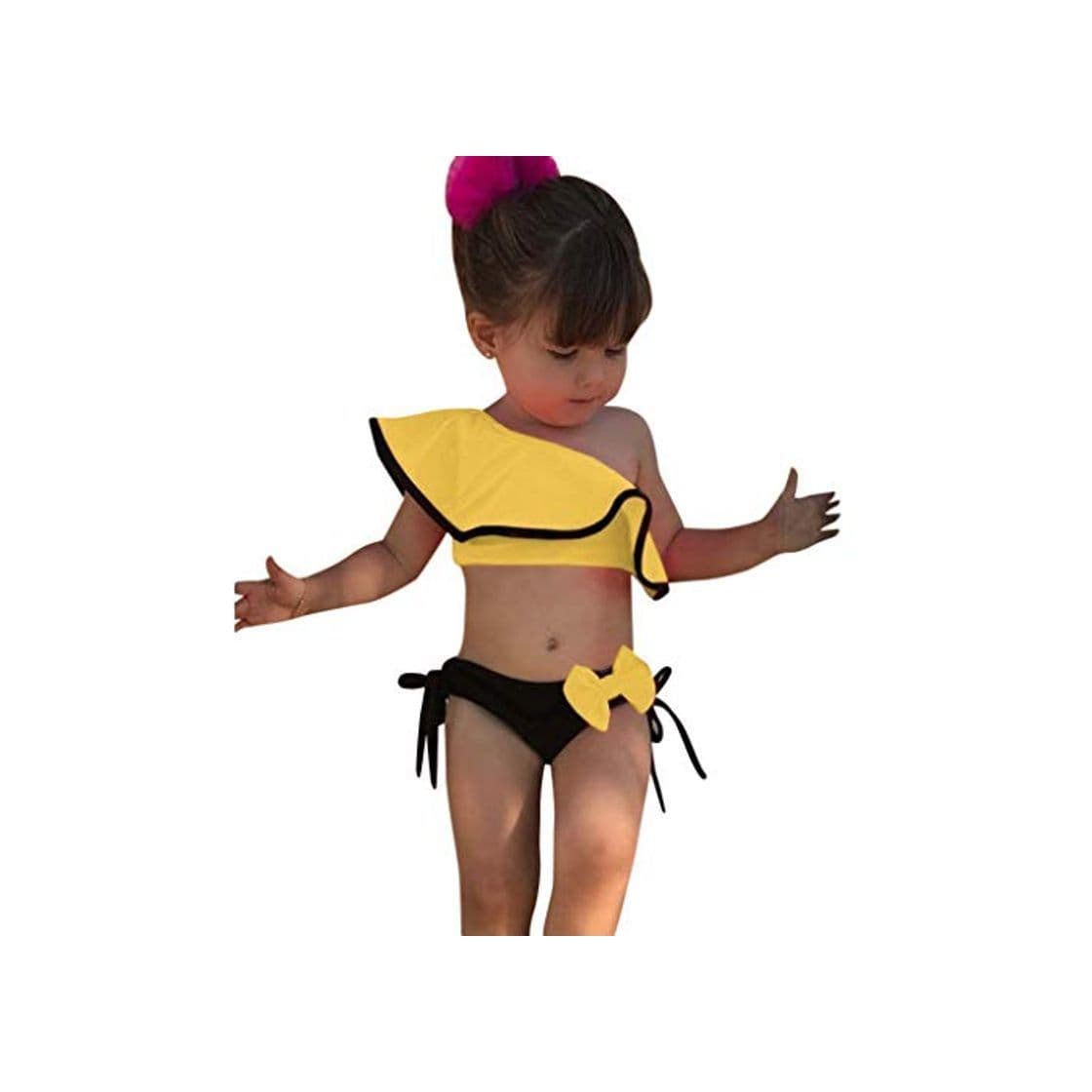 Producto VECDY Bañador Bebe Niña, 2 Piezas Traje De Baño Moda Monokini Sin