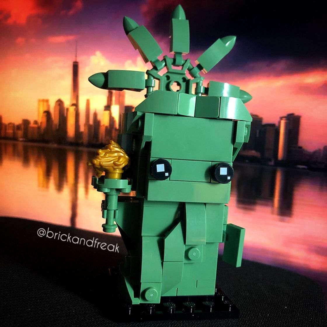 Producto LEGO 40367 Brickheadz Estatua de la Libertad