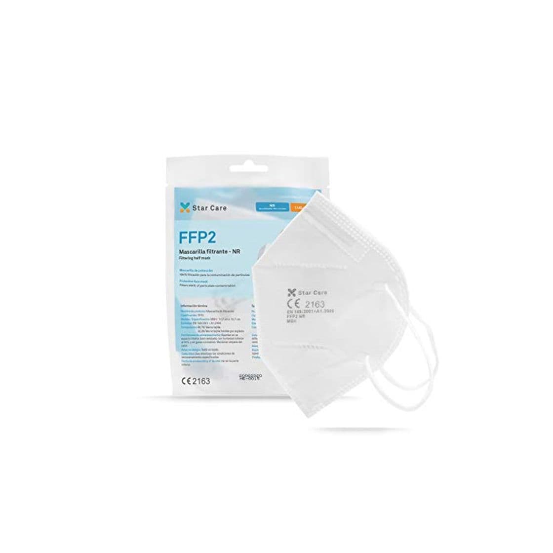 Producto Star Care Mascarilla Protectora Desechable Respiratoria FFP2 Pack de 20 uds