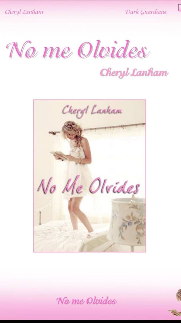 Book No me olvides by Cherly Lanham