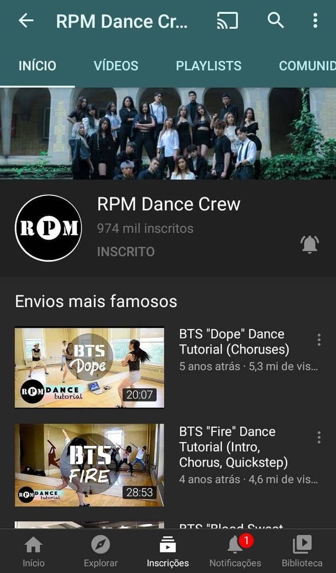 Moda RPM Dance Crew - YouTube