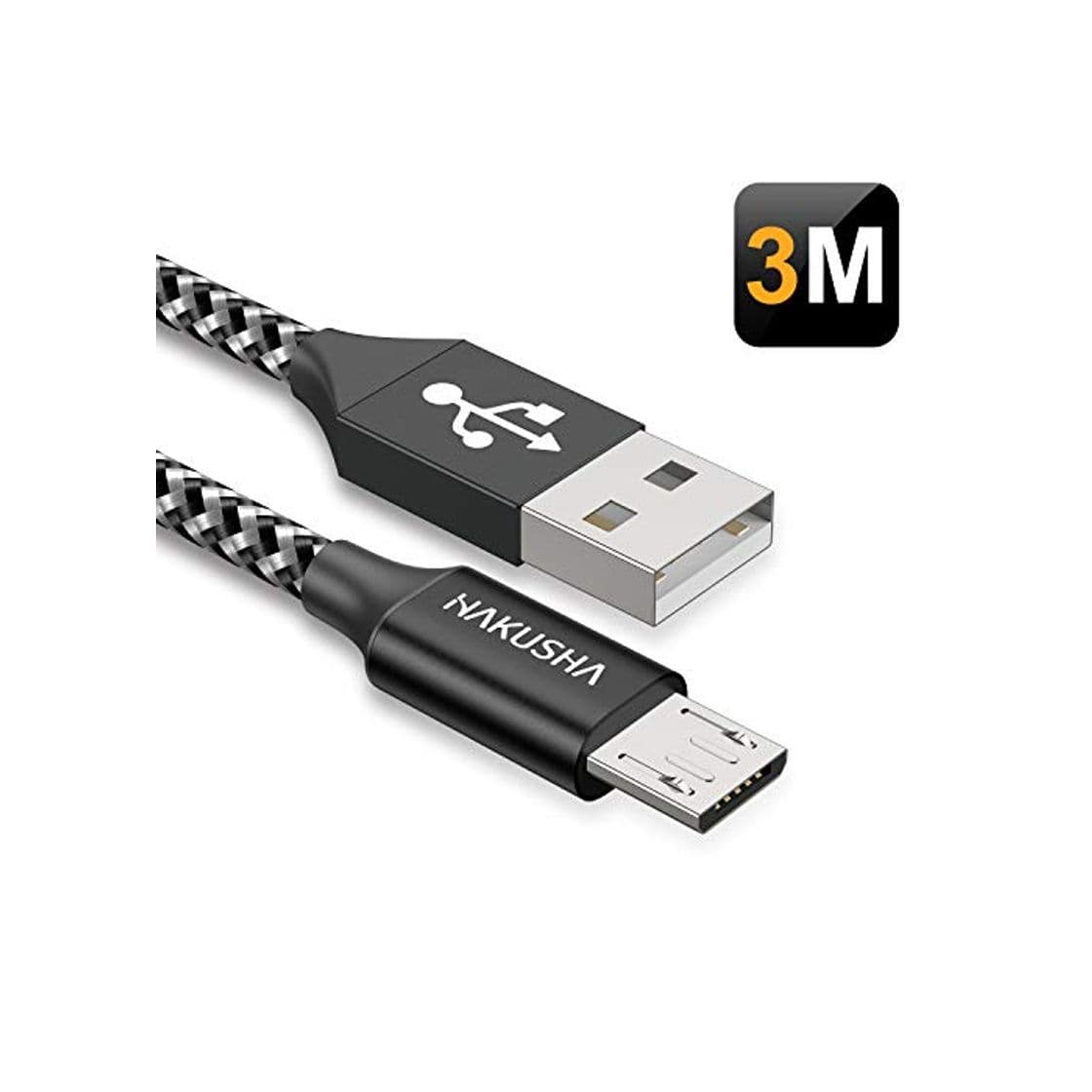 Product HAKUSHA Cable Micro USB, [3M] 5V