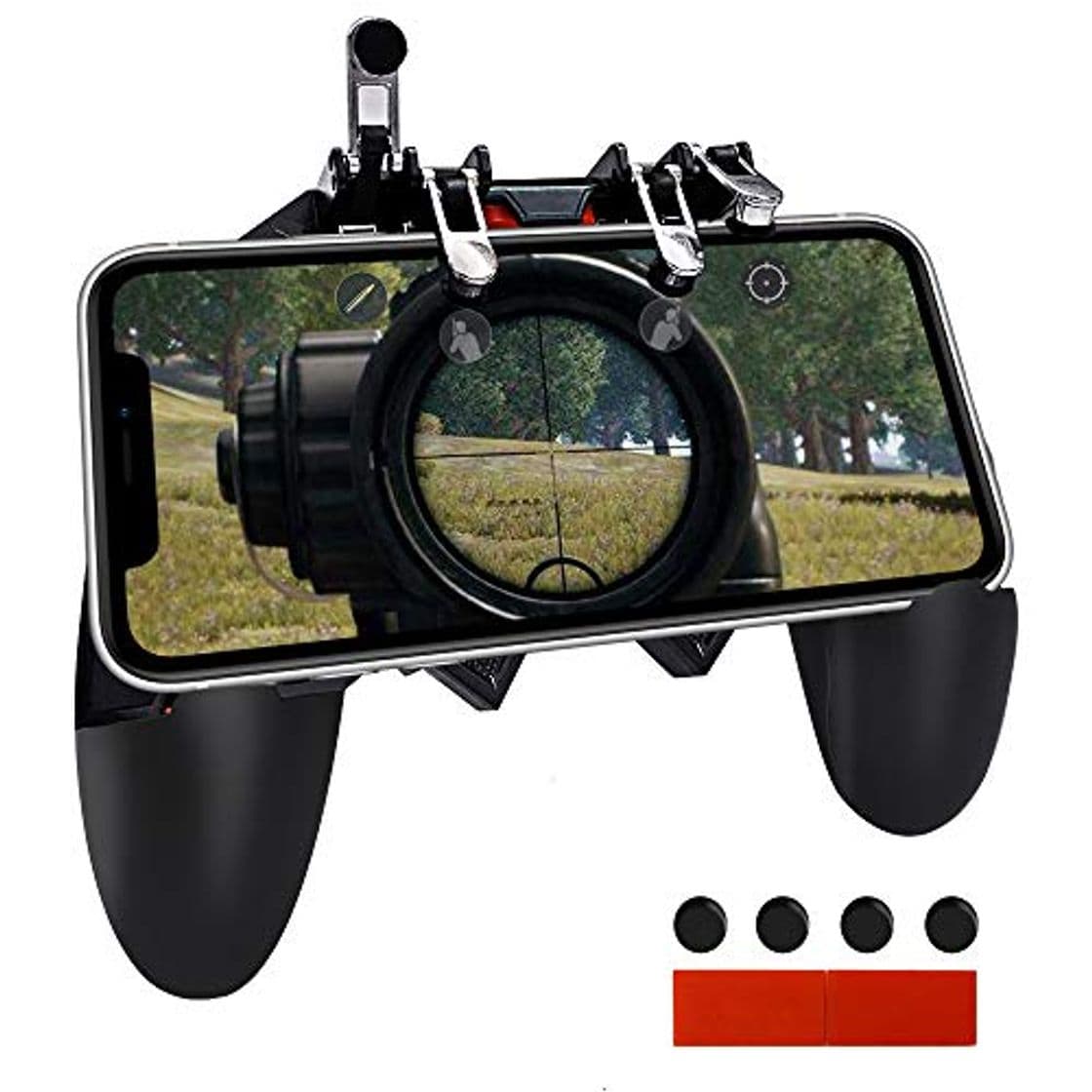 Product Ozkak Mando Movil PUBG Controlador de Juego móvil Universal Gatillos Gamepad Joystick