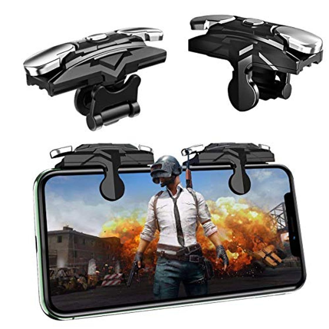 Product Newseego PUBG Phone Game Trigger,[Respuesta Rápida] Controlador de Juego Móvil para PUBG