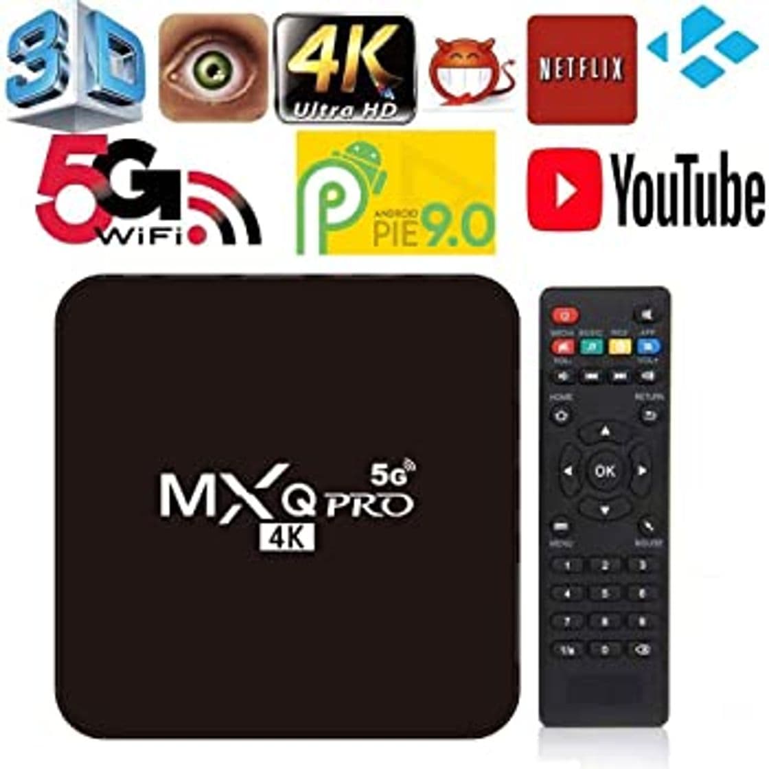 Producto TV BOX ANDROID MXQ 4K