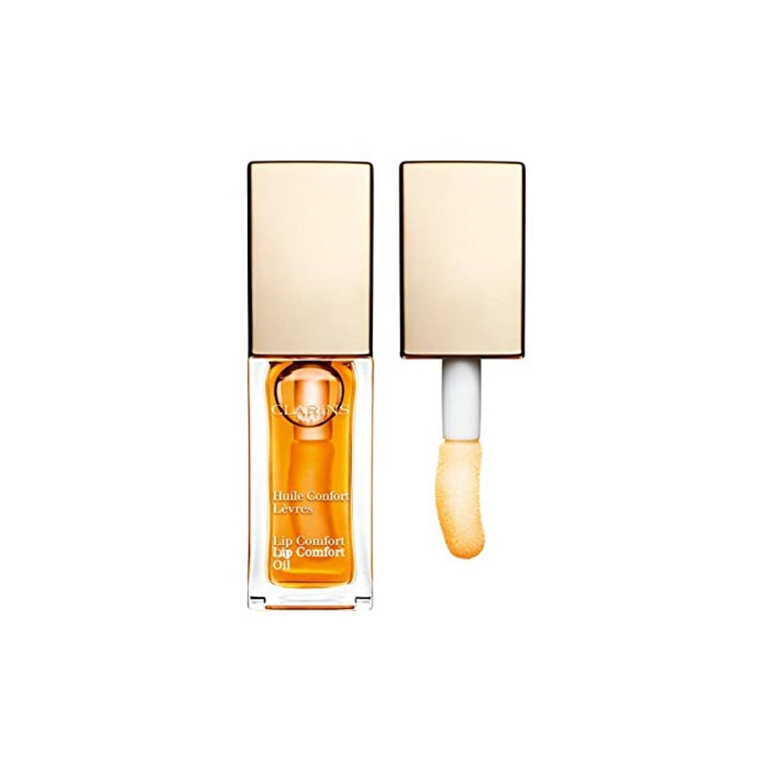 Belleza Clarins Eclat Minute Huile Confort Lèvres 01-Honey 7 Ml