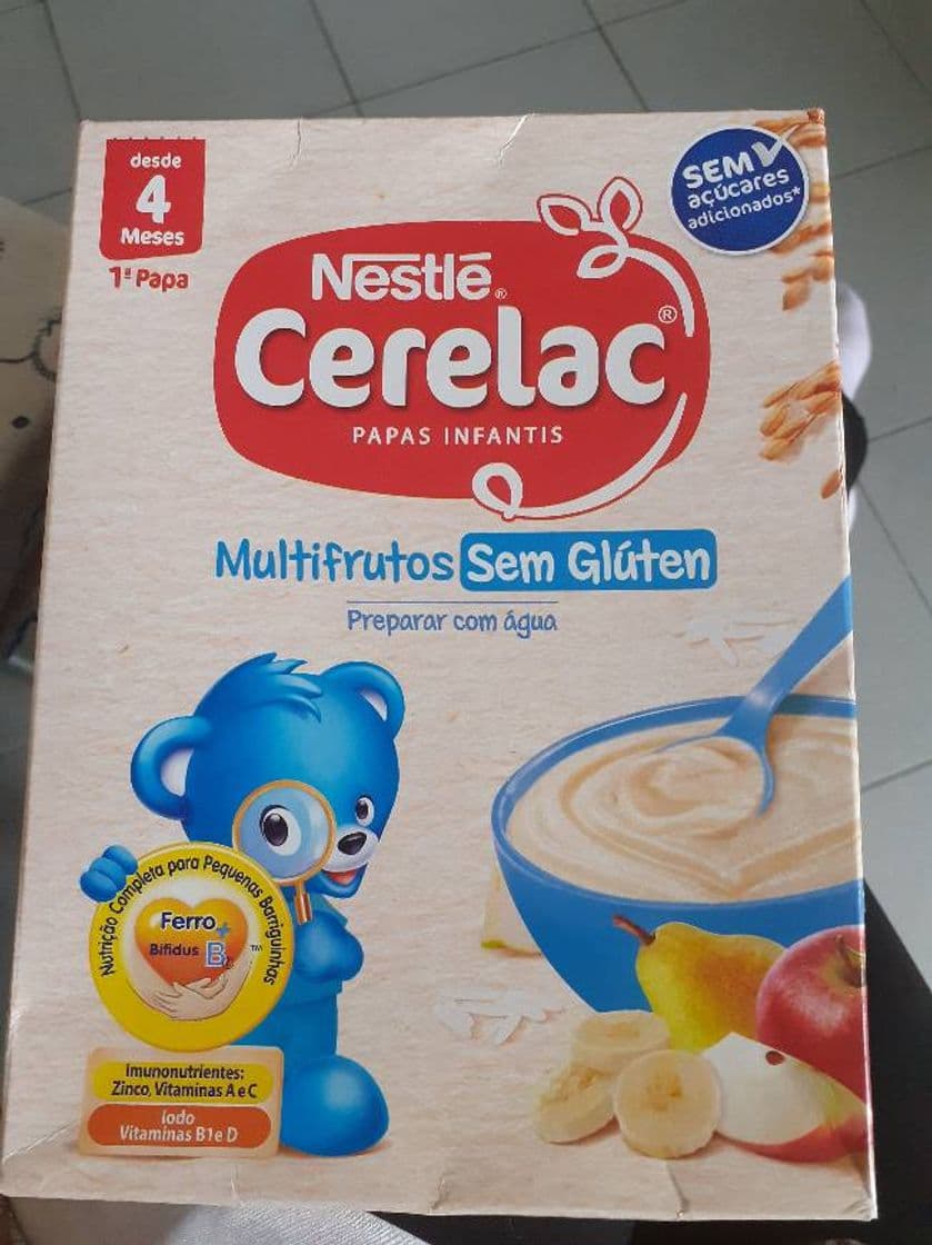 Product Cerelac Harina Leche Adaptada Multifrutas Sin Gluten 250g