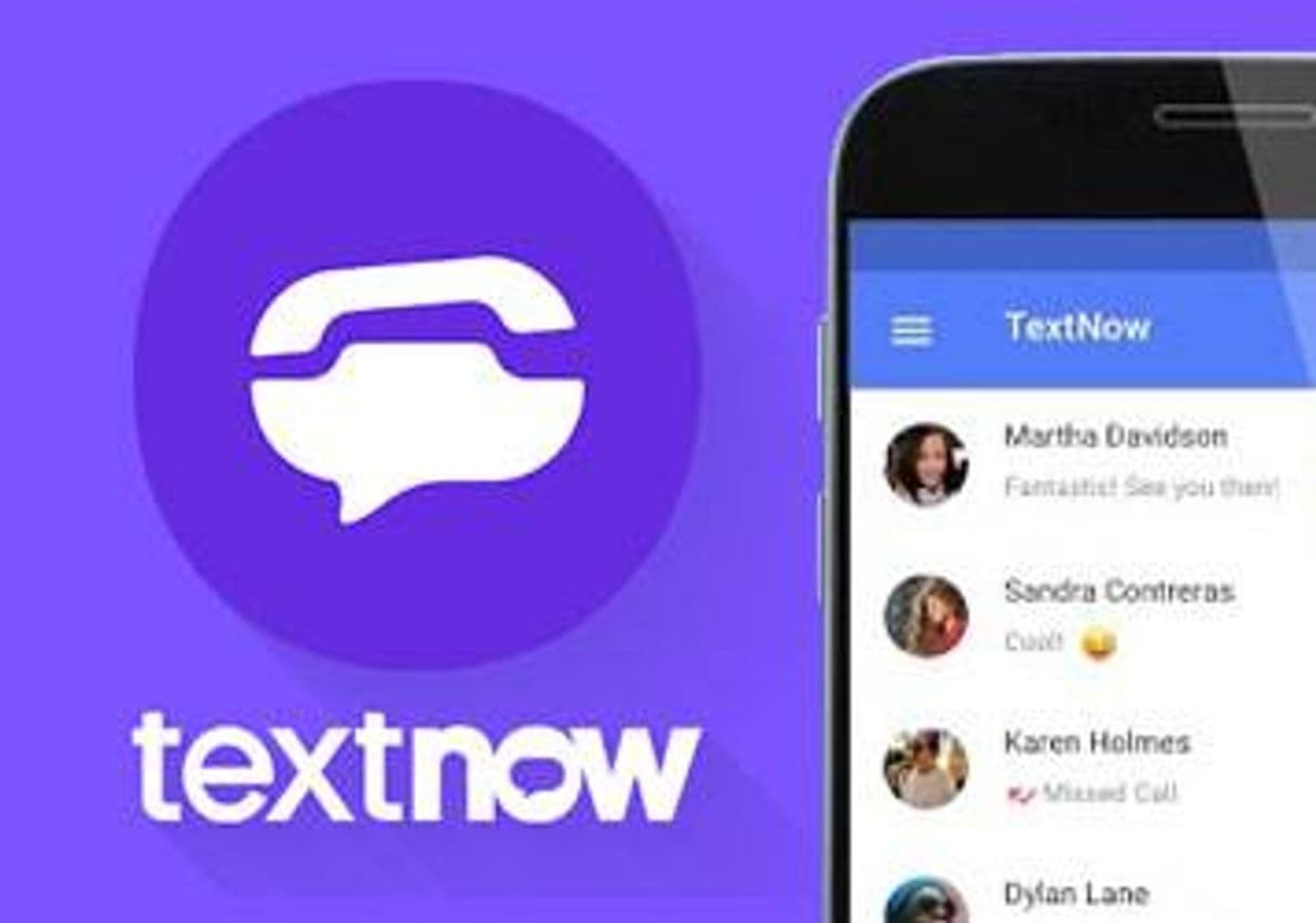 App TextNow: Servicio Teléfonico Free, 2do Número Telefónico