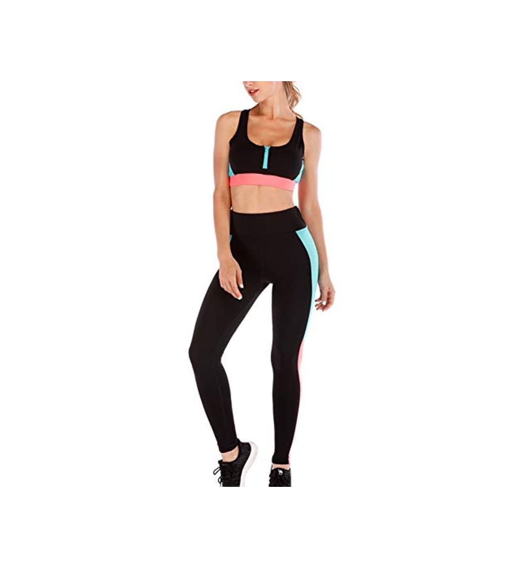 Fashion LaLaAreal Mujer Legging Mallas Pantalones De Compresión De Longitud Completa para Fitness Running Yoga