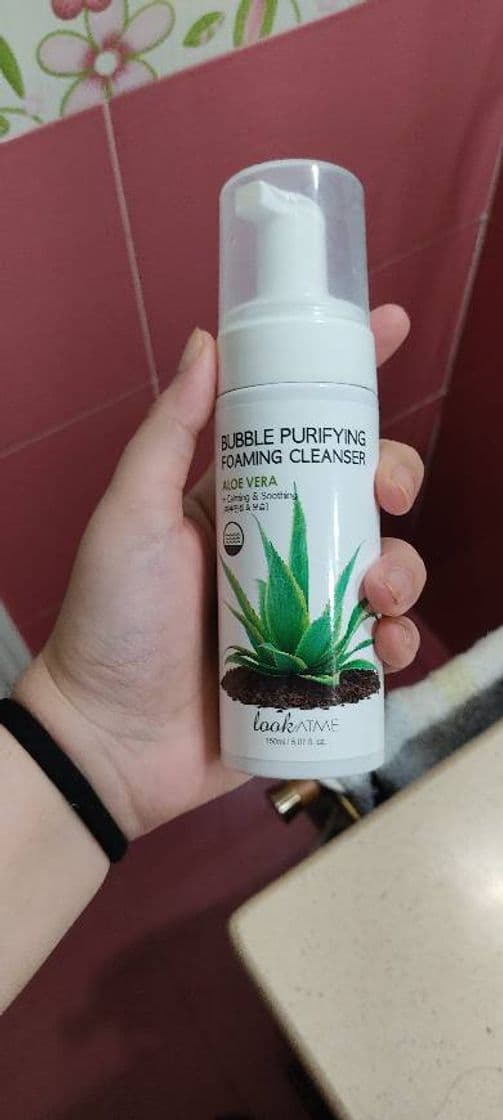 Fashion Bubble purifyng foaming cleanser Aloe vera